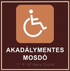 IT BT20X20_Ajtó melletti Braille tábla 20X20 cm IT BT20X20_Ajtó melletti Braille tábla 20X20 cm