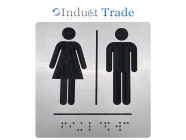 IT BTG10X10_Braille információs tábla gravírozva 10x10cm IT BTG10X10_Braille információs tábla gravírozva 10x10cm