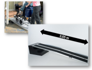 ITR017-9 Mobil wheelchair ramp, 300 cm ITR017-9 Mobil wheelchair ramp, 300 cm
