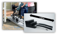ITR017-4 Mobile wheelchair ramp, 122 cm ITR017-4 Mobile wheelchair ramp, 122 cm