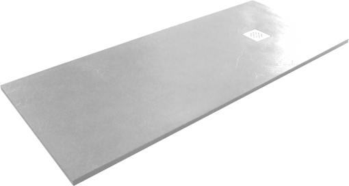 IT 120TKF_120 cm természetes kőhatású márvány zuhanytálca, fehér 