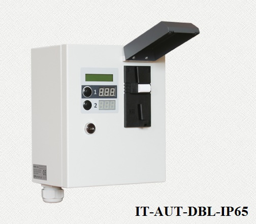 IT-AUT-DBL-IP65 két fogyasztó működtetésére alkalmas automata, vizes helyiségekbe is